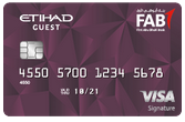 compare quick apply for First Abu Dhabi Bank-Etihad Guest Signature Credit Card in uae