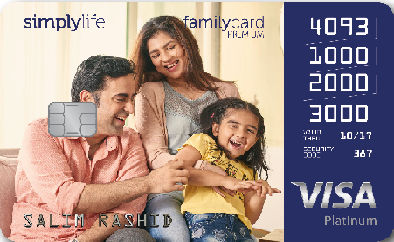 compare quick apply for Simplylife-Family Credit Card  in uae