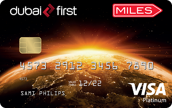 compare quick apply for DubaiFirst-Miles Visa Platinum Card in uae