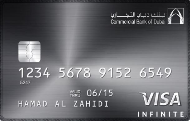 More about Commercial Bank of Dubai-Visa Infinite Credit Card