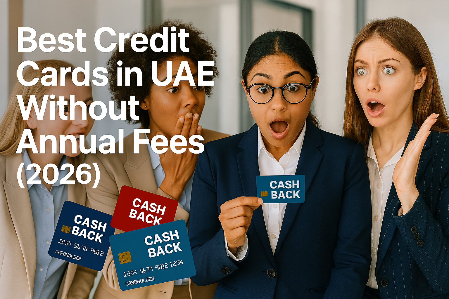 Best Credit Cards in UAE Without Annual Fees (2026) - Gulf Policy Souq